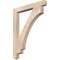 Ekena Millwork Imperial Arts & Crafts Smooth Bracket, Douglas Fir, 3 1/2"W x 32"D x 40"H BKT04X32X40IMP03SDF - alternate 1